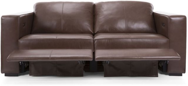 Canapé inclinable motorisé 3900 en cuir brun Decor-Rest® 3