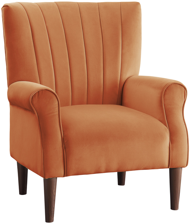 Homelegance® Urielle Orange Accent Chair-2