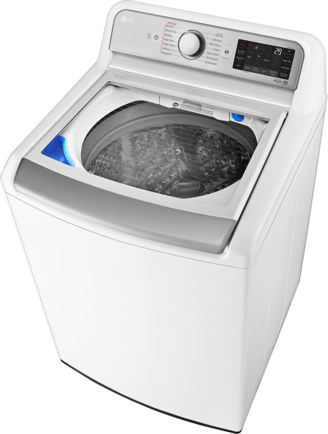 LG 5.5 Cu. Ft. White Top Load Washer 12