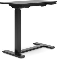 Signature Design by Ashley® Lynxtyn Black Adjustable Height Home Office Side Desk