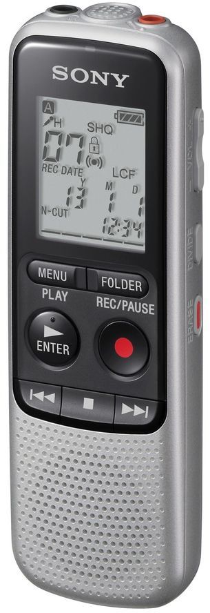 Sony® BX Series BX140 Mono Digital Voice Recorder 1