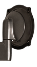 Chief® Professional AV Solutions Black Medium Flat Panel Single Arm Wall Mount 1