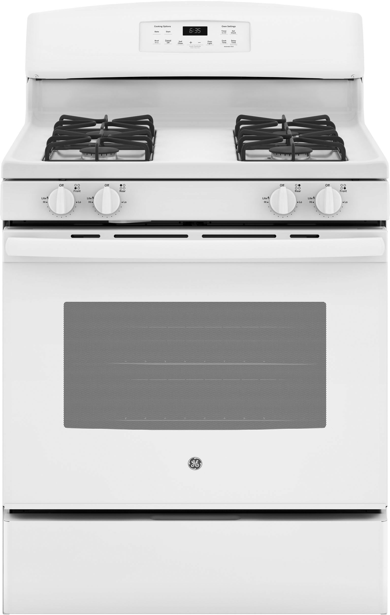 ge 30 inch free standing gas range