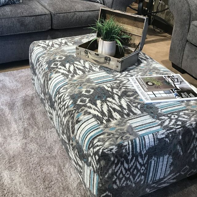 Affordable Furniture Marcey Nickel Ottoman