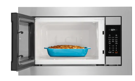 Frigidaire Gallery® 2.2 Cu. Ft. Smudged Stainless Steel Built In Microwave 2