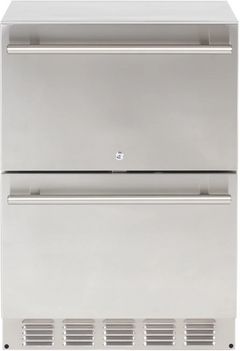 Sapphire Appliances 24" Stainless Steel Refrigerator Drawers