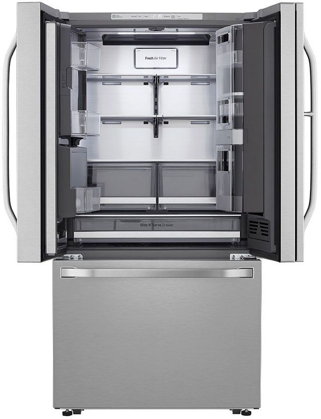 LG Studio 23.5 Cu. Ft. PrintProof™ Stainless Steel Counter Depth French Door Refrigerator 6