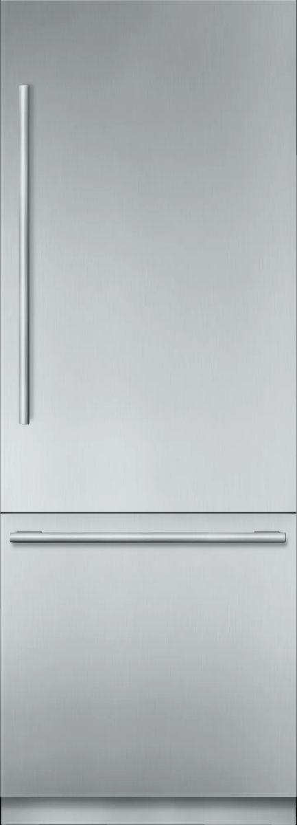 Thermador® Masterpiece® 30 in. 16.0 Cu. Ft. Stainless Steel Built-In Bottom Freezer Refrigerator-0