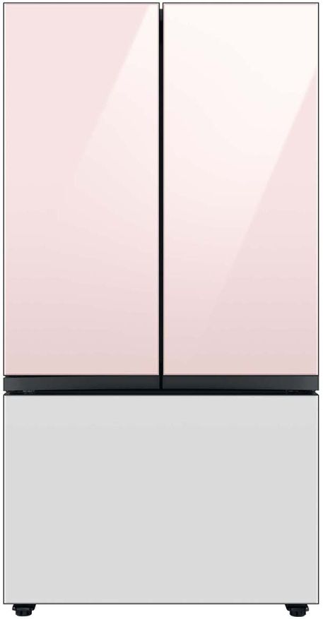 Samsung Bespoke 18" Pink Glass French Door Refrigerator Top Panel 1