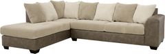 Signature Design by Ashley® Keskin 2-Piece Sand Left-Arm Facing Sectional with Corner Chaise