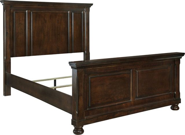 Millennium® by Ashley® Porter Rustic Brown Queen Panel Bed 20