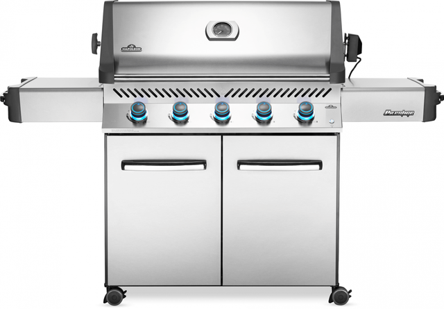 Barbecue autoportant au gaz propane Napoleon® Prestige™ 665 - Acier inoxydable