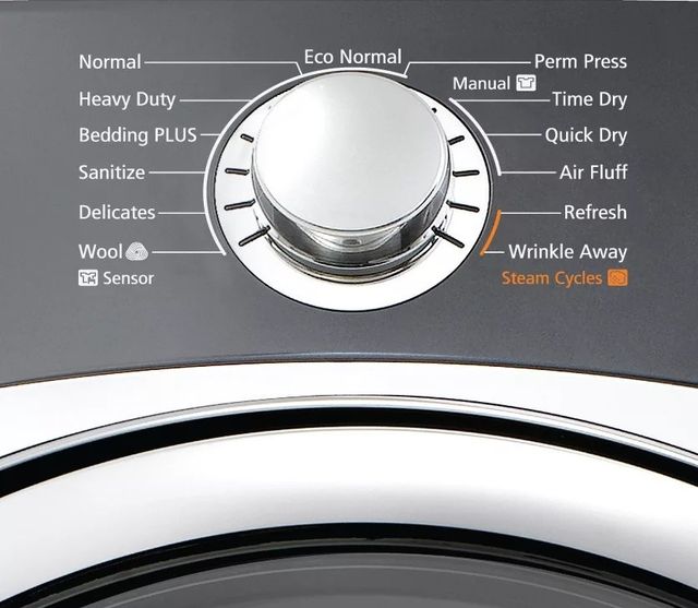 Samsung 7.5 Cu. Ft. Neat White Front Load Electric Steam Dryer 2