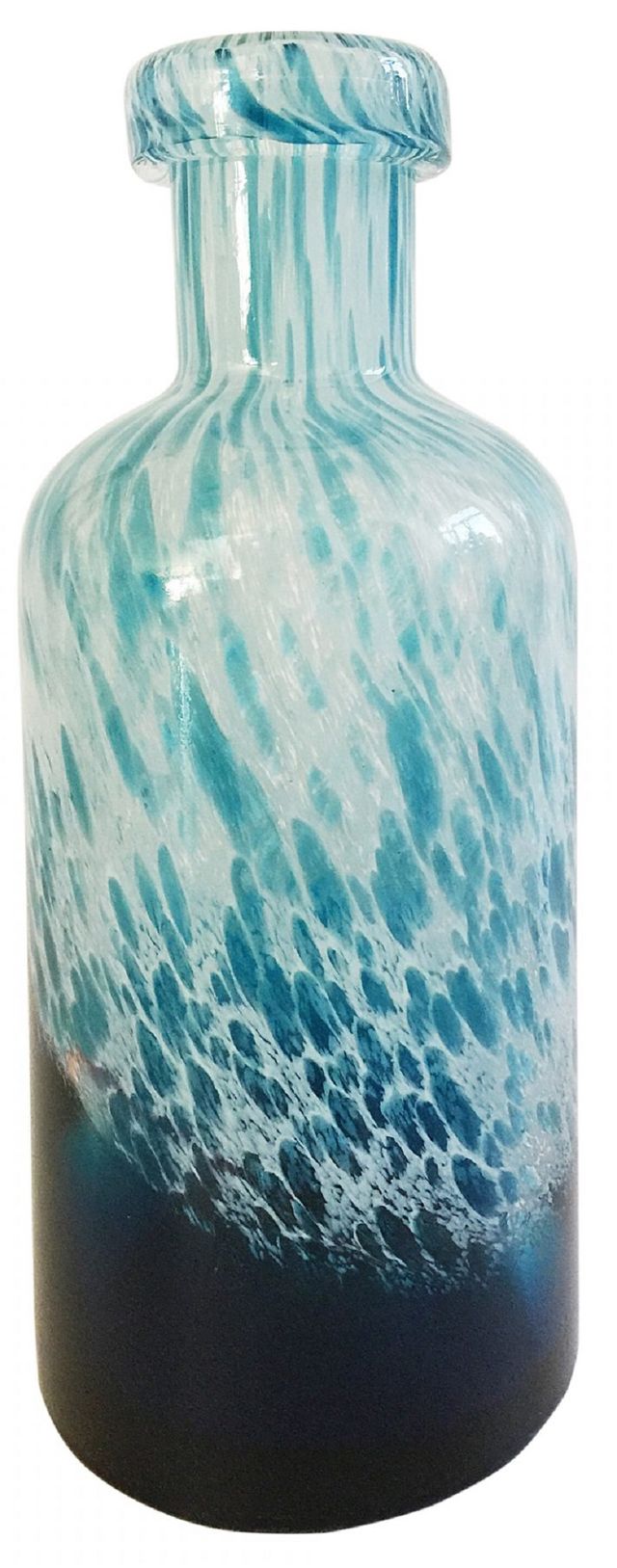 Moe's Home Collection Marbled Blue Vase