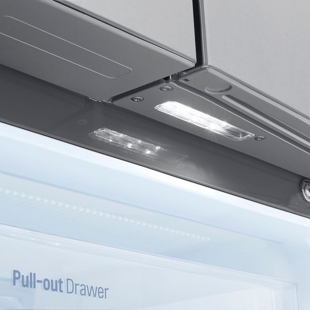 LG 23.5 Cu. Ft. PrintProof™ Stainless Steel Counter Depth French Door Refrigerator 9