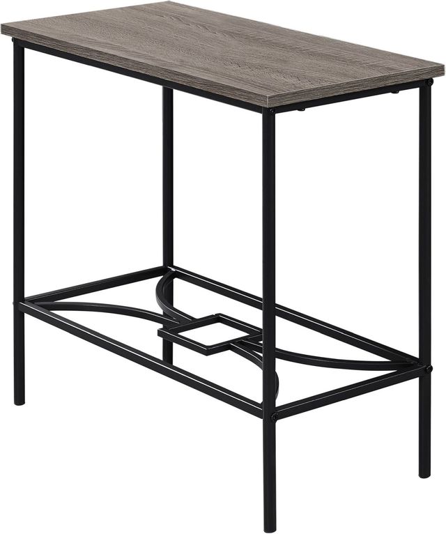 Monarch Specialties Inc. Dark Taupe Accent Table 0