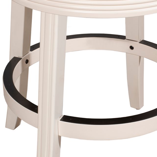Hillsdale Furniture Tillman White Wood Counter Height Stool-2
