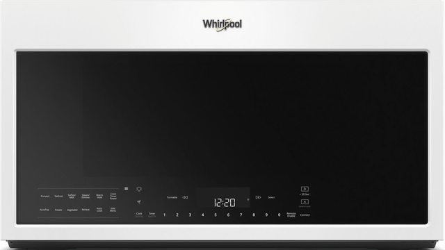Whirlpool® 1.9 Cu. Ft. Fingerprint Resistant Black Stainless Over The Range Microwave 4