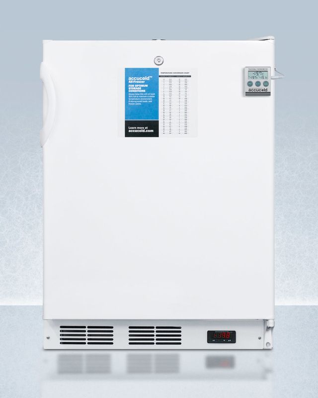 Accucold® by Summit® PLUS2 Series 3.2 Cu. Ft. White ADA Compliant All Freezer