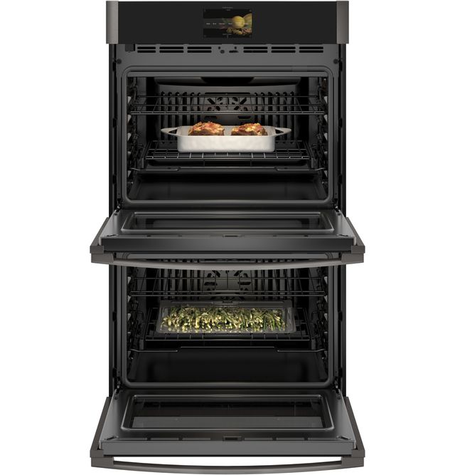 GE Profile™ 30" Black Stainless Electric Built In Double Wall Oven-2