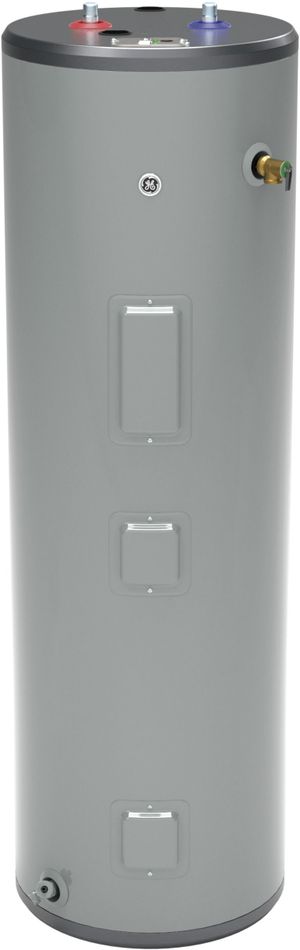 GE® 40 Gallon Gray Electric Water Heater