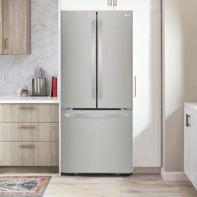 LG 21.8 Cu. Ft. Stainless Steel French Door Refrigerator 8