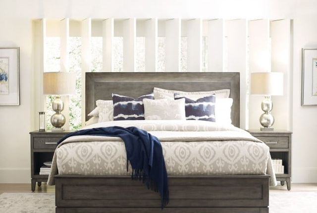 Kincaid® Cascade Grey Kline California King Panel Bed 1