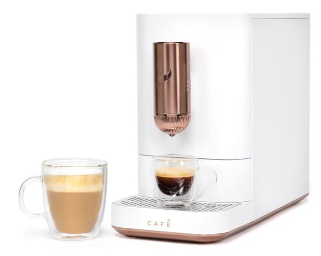 Café™ AFFETTO Matte White Automatic Espresso Machine
