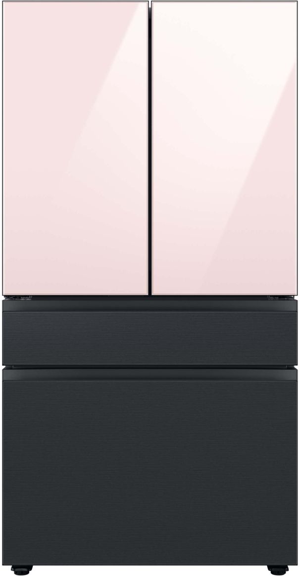 Samsung Bespoke 36" Matte Black Steel French Door Refrigerator Bottom Panel 8