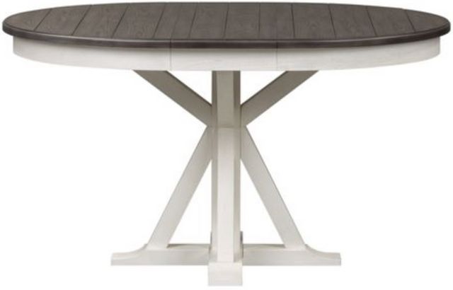 Liberty Allyson Park Charcoal/Wirebrushed White Dining Table-1