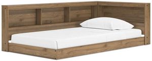 Signature Design by Ashley® Deanlow Honey Twin Bookcase Storage Bed