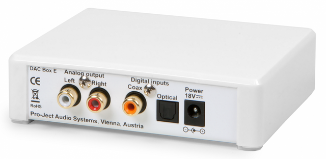 Pro-Ject White Digital To Analog Audio Converter 1