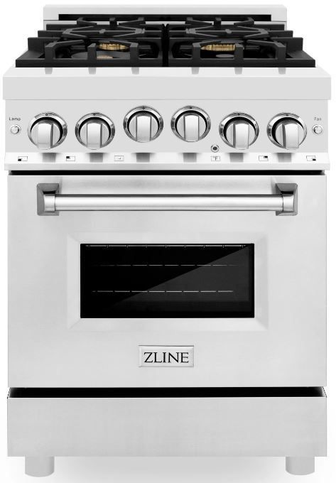 ZLINE 24" Stainless Steel Pro Style Gas Range