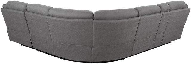 Coaster® Camargue Gray Power Reclining Sectional 3
