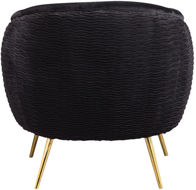 Moe's Home Collection Sparro Black Lounge Chair 4