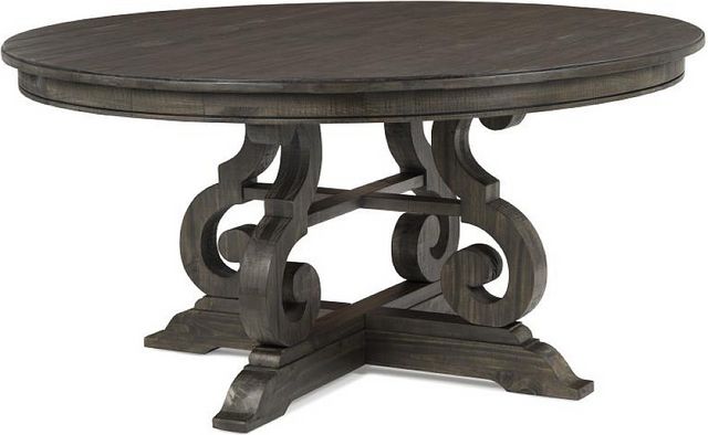 Magnussen Home® Bellamy Peppercorn 60" Round Dining Table-0