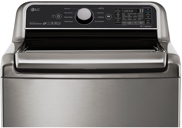 LG 5.0 Cu. Ft. Graphite Steel Top Load Washer-3