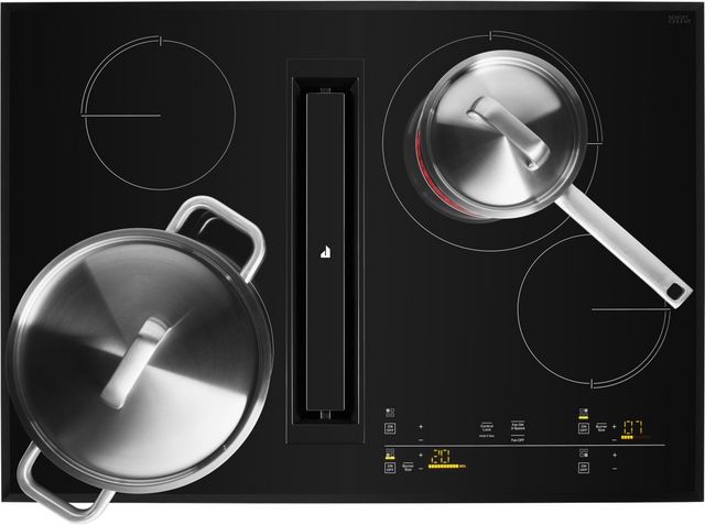 JennAir® Oblivian 30" Black Electric Cooktop-1