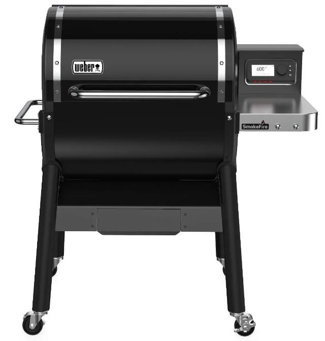 Weber® SmokeFire Series EX4 43" Black Wood Fired Pellet Grill