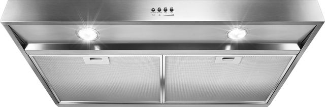 Whirlpool® 24" Stainless Steel Range Hood with Dishwasher-Safe Full-Width Grease Filters-3