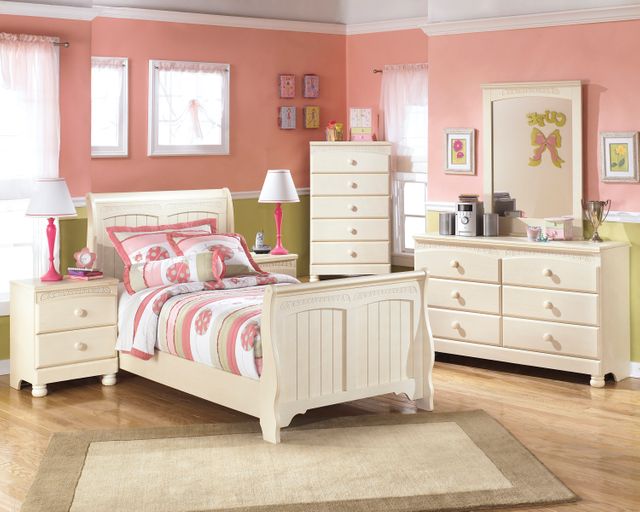 Signature Design by Ashley® Cottage Retreat Cream Cottage Youth Nightstand 4