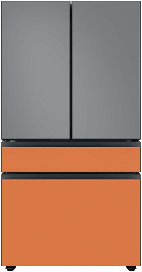 Samsung Bespoke 18" Stainless Steel French Door Refrigerator Top Panel 21