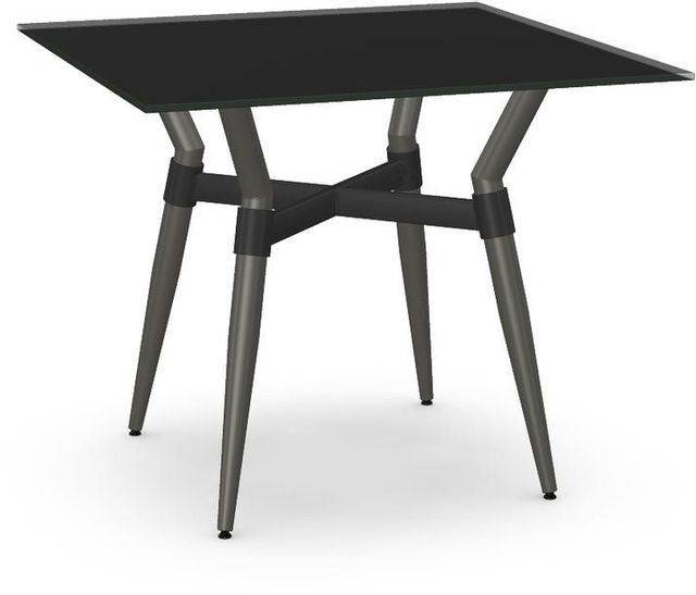 Amisco Link Black Glass Table 0