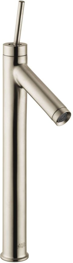 AXOR Starck Brushed Nickel Single-Hole Faucet 250, 1.2 GPM