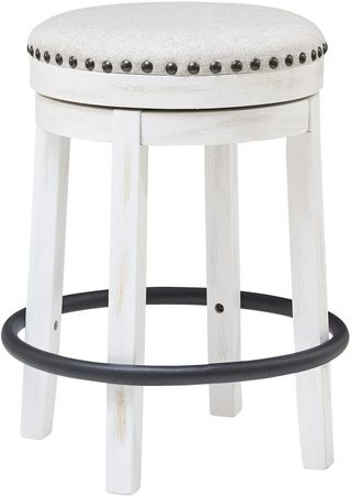 Signature Design by Ashley® Valebeck White Counter Height Stool