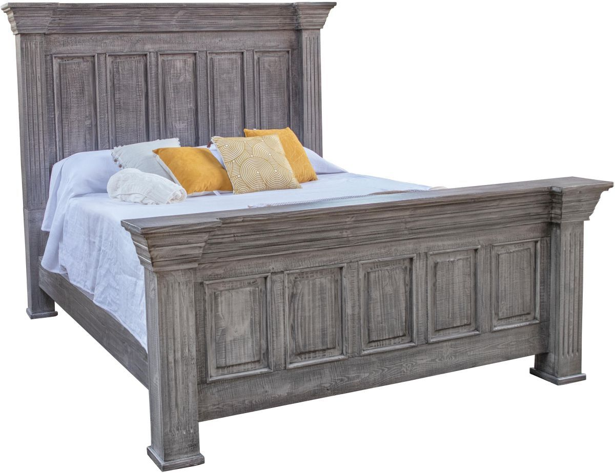 International Furniture Terra 4-Piece Gray Queen Bedroom Set 