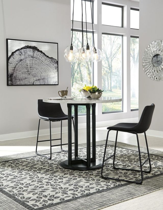 Signature Design by Ashley® Centiar Two-Tone Counter Height Dining Table 4