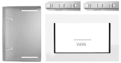 KitchenAid 30" White Microwave Trim Kit