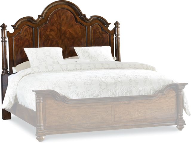 Hooker® Furniture Leesburg Brown California King Panel Bed 1