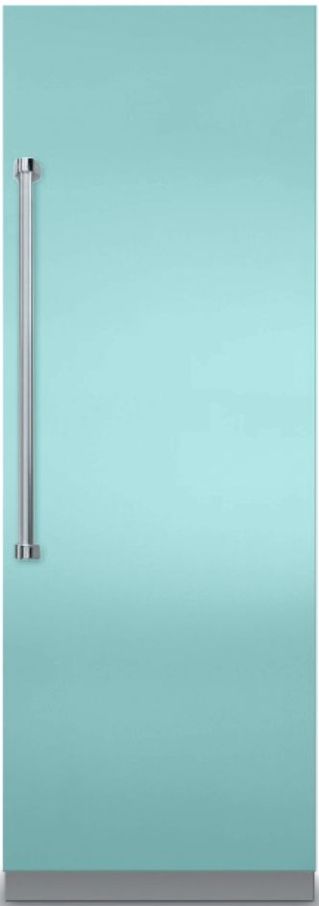 Viking® 7 Series 12.2 Cu. Ft. Bywater Blue Fully Integrated Right Hinge All Freezer with 5/7 Series Panel